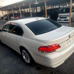 超美車! 車検有 8万km! ドラレコ BMW 7シリーズ 740i 6AT ナビ 本革 サンルーフ ETC シートクーラー V8 4000cc スタッドレス付の画像