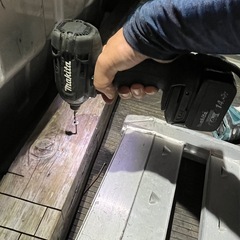 マキタ　14.4vインパクトドライバー　高容量6アンペアバッテリーフルセット‼️メンテナンス済みの画像