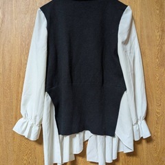 ニットドッキングシャツの画像