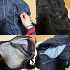 アークテリクス　リュック　26リットル　
ブラックの画像