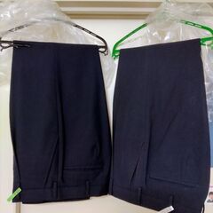 岡山城東高校の男子制服165A（上下、ズボンは冬・夏2枚）※クリーニング済み【美品】の画像