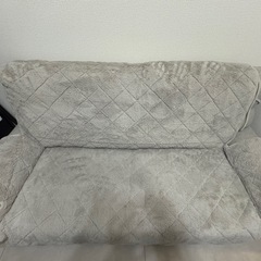 ニトリ　3人掛けソファ 布張りタイプ（モカ） (MK02 KD MO)  商品コード   1150174の画像