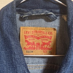 Levi's デニムジャケット 72334 XLの画像