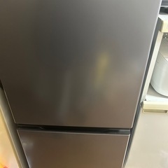 美品】AQUA 137L 冷蔵庫 2ドア／半年使用の画像