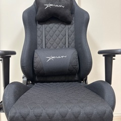 E-WIN ゲーミングチェア ファブリックでぬくぬくの画像