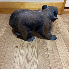ヴィンテージ 木彫りの熊の画像