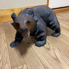 ヴィンテージ 木彫りの熊の画像