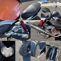 ⭐️自賠責付き❗️シグナスX125SR⭐️色々カスタム仕様⭐️プラグ・グリップなど新品交換済みで快調⭐️原付2種スクーター⭐️の画像