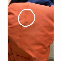 ダウンジャケット、サイズ90の画像