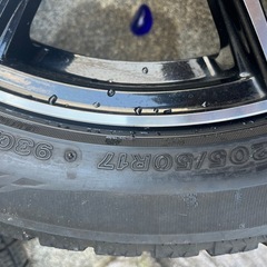 17インチ スポークデザイン スタットレスタイヤ　ホイールセットの画像