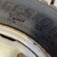 ハイエース　4WD用スタッドレスの画像