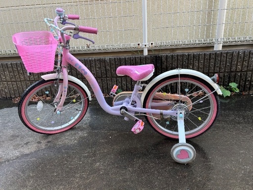 ディズニー　プリンセス　自転車　18インチ　トイザらス