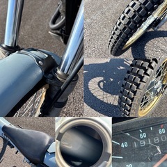 ⭐️自賠令和9年10月❗️HONDA.TLR200⭐️災害に強いオフロードバイク⭐️プラグなど新品交換済みで快調⭐️の画像