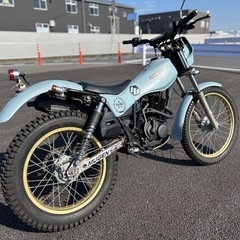 ⭐️自賠令和9年10月❗️HONDA.TLR200⭐️災害に強いオフロードバイク⭐️プラグなど新品交換済みで快調⭐️の画像