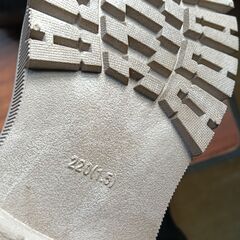 新品 22cm レディース ブーツ ブラック 厚底 シューズ サイドゴア 識別番号:【B124-S】の画像