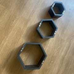 ウォールアート　壁掛けたな棚の画像