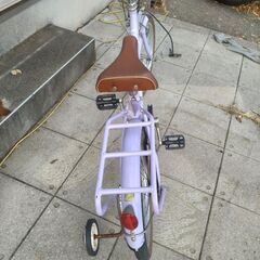 自転車　女の子　18インチの画像