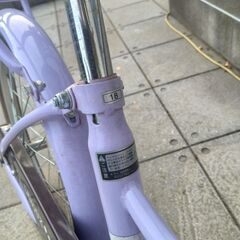 自転車　女の子　18インチの画像