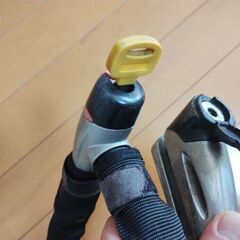 バイク盗難防止チェーンロックの画像