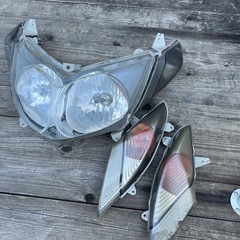 在庫処分★スカイウイブCJ43A ヘッドライトAssy おまけ左右ウィンカーの画像