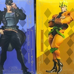 ジョジョの奇妙な冒険 空条承太郎　ディオ　フィギュアの画像