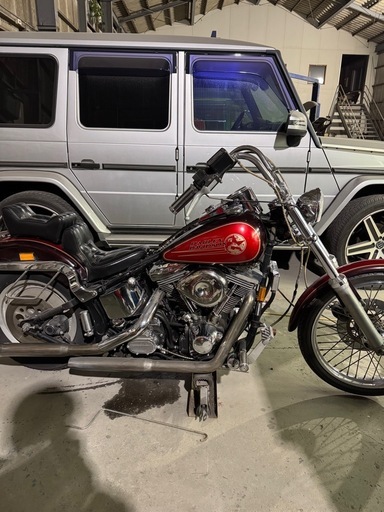 ハーレーダビッドソン92年FXSTCエボエンジン