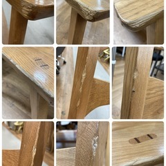 ジモティー限定価格！S136 ⭐ 安井家具 ダイニング６点セット 頑丈な作り 幅180cm USEDの画像