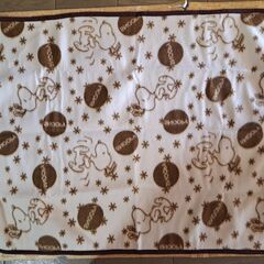 スヌーピー　ブランケットの画像