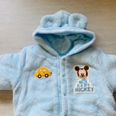 ミッキーマウス　ふわふわおくるみの画像