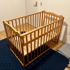 yamatoya ベビーベッド 120×70サイズの画像