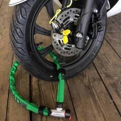 バイク盗難防止チェーンロックの画像