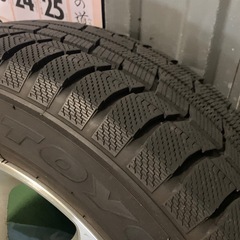 ホイールセットクロスロード　純正アルミホイールタイヤ4本セット215/60R17の画像