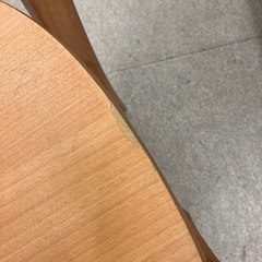 K2511-268 ダイニングチェア ナチュラル キズ汚れ有りの画像