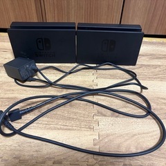 【引取限定】Nintendo Switch 青/黄 本体 + 付属品の画像