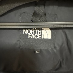 ノースフェイス ダウンジャケット NORTH FACE 赤　メンズLサイズの画像
