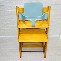 ［美品✨］  六角レンチで簡単調整✨  ストッケ  トリップトラップ 6ヶ月から〜大人まで🎁ベビー用品100点以上在庫あり！の画像