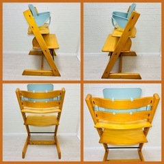 ［美品✨］  六角レンチで簡単調整✨  ストッケ  トリップトラップ 6ヶ月から〜大人まで🎁ベビー用品100点以上在庫あり！の画像