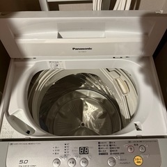 引取日指定！11月23日！！洗濯機　Panasonic NA-F50B10　　の画像