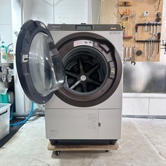 完全分解洗浄、送料、取り付け無料　保証12ヶ月　ドラム式洗濯機  Panasonic NA-VX9800AL ヒートポンプ式の画像
