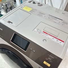 完全分解洗浄、送料、取り付け無料　保証12ヶ月　ドラム式洗濯機  Panasonic NA-VX9800AL ヒートポンプ式の画像