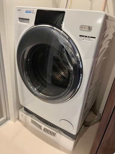 AQUA AQW-DX12M ドラム式洗濯乾燥機 12kg