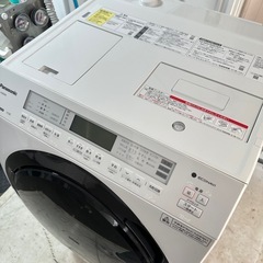 完全分解洗浄、送料、取り付け無料　保証12ヶ月　ドラム式洗濯機  Panasonic NA-VX800BL　ヒートポンプ式の画像