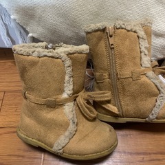 女の子ポンチョ　ブーツおまけの画像