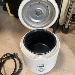 YAMAZEN 予約機能付き炊飯器 YJG-M150(W)の画像