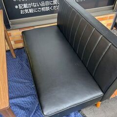 　ダイニングテーブルとソファのセット　テーブル幅約115㎝　奥行約68㎝　の画像