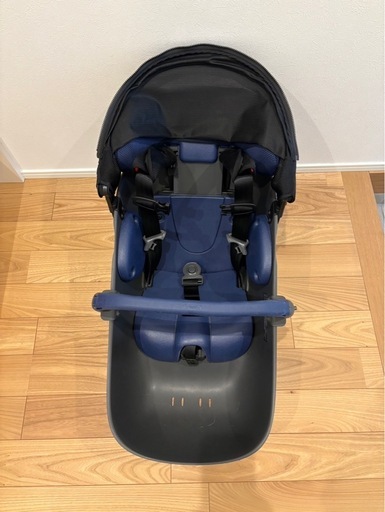 お値下げ中《引き取り限定》純正Panasonic ギュットクルーム Combiフロントチャイルドシート日よけ付