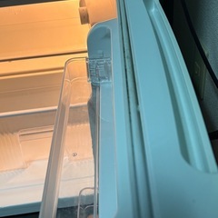 冷蔵庫　白の画像