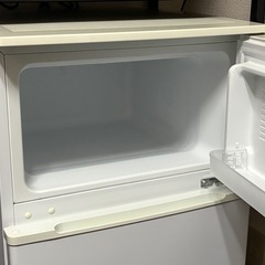冷蔵庫　白の画像