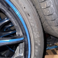 １７日まで！　WORK エモーション　CR極　16インチ　タイヤホイルセット　コンパクトカーの画像