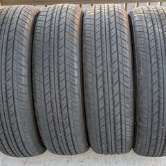 年内特価品　工賃こみ　２０２４年製ヨコハマ夏タイヤ１５５／６５Ｒ１４　４本セットの画像